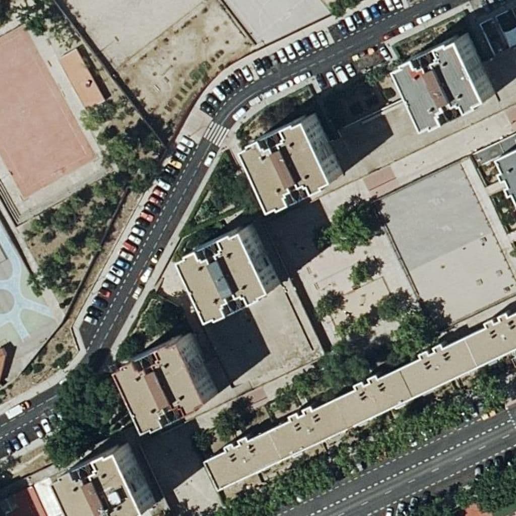 Aerial view of the grounds of Joaquin Costa