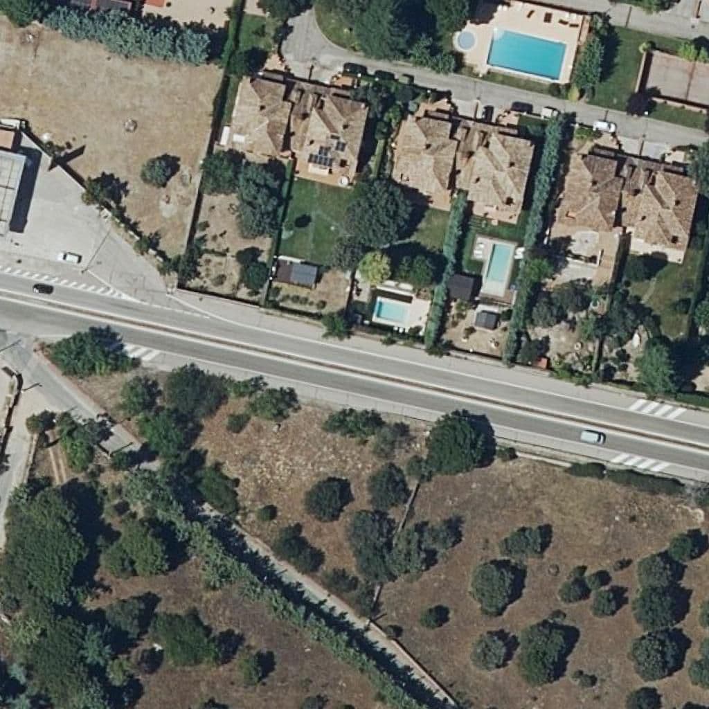 Aerial view of the grounds of Veracruz