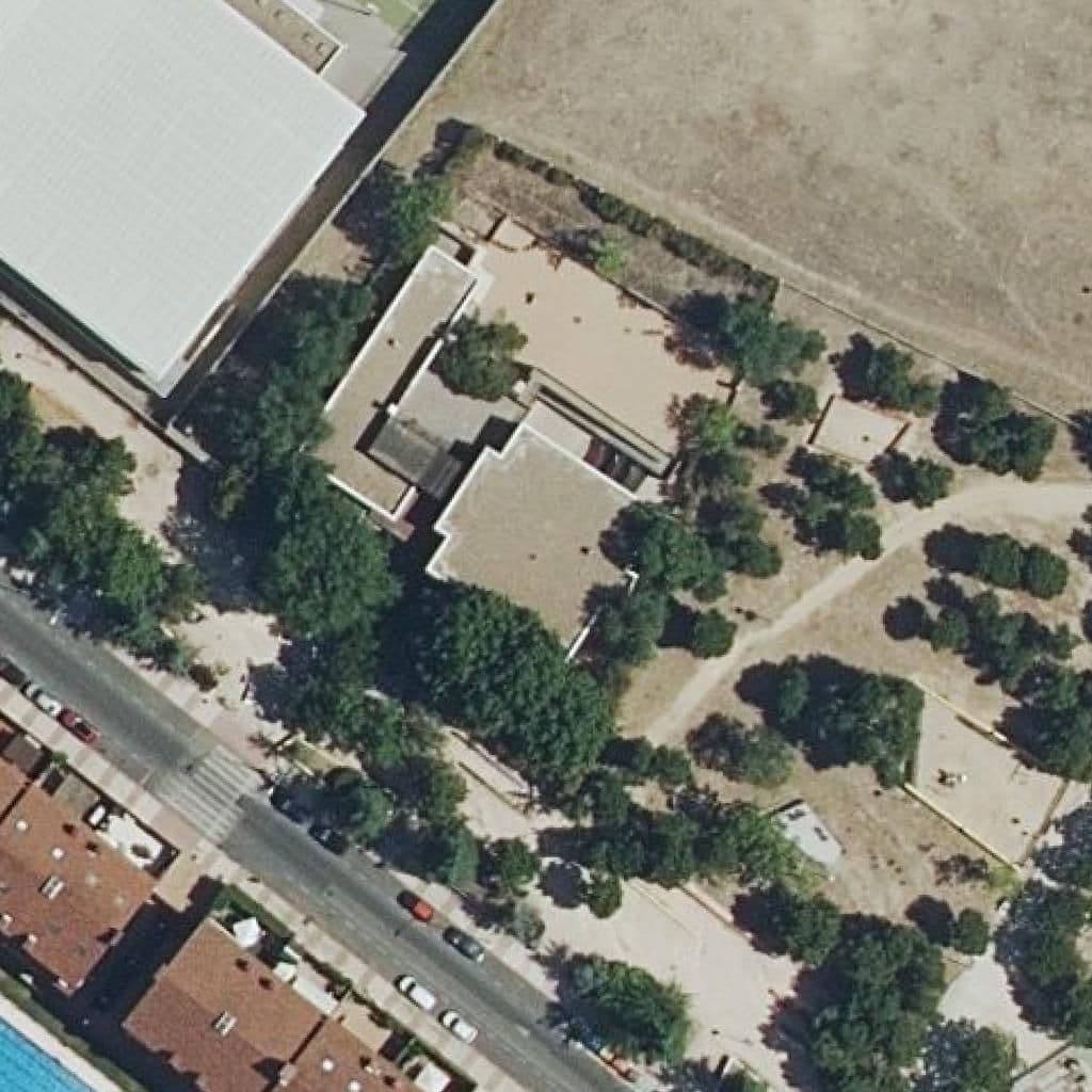 Aerial view of the grounds of Adivinanzas