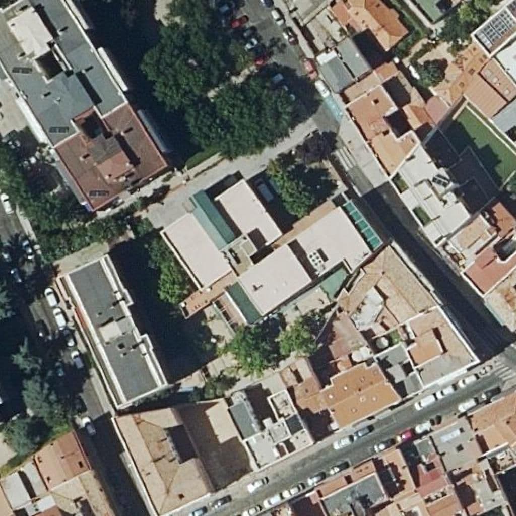 Aerial view of the grounds of Agua Dulce