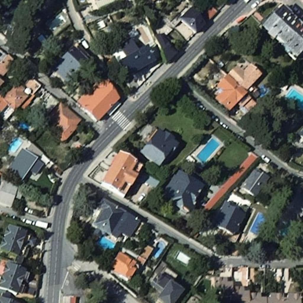 Aerial view of the grounds of Rincon Florido