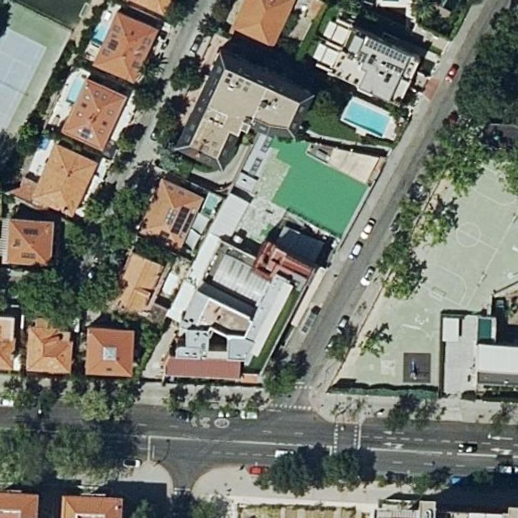 Вид сверху на территорию школы «Saint Anne's School (Britanico)»