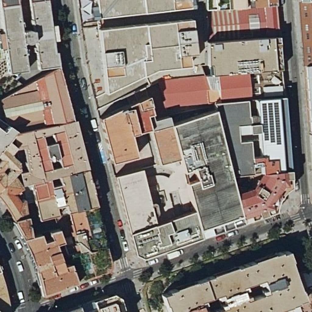 Aerial view of the grounds of Ces, Escuela De Imagen Y Sonido Ii