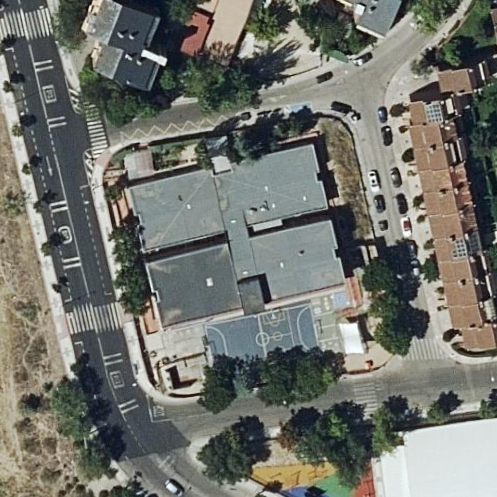 Вид згори на територію школи «Nemomarlin Majadahonda Delta»