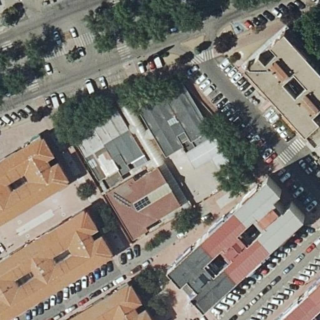 Aerial view of the grounds of El Empecinado