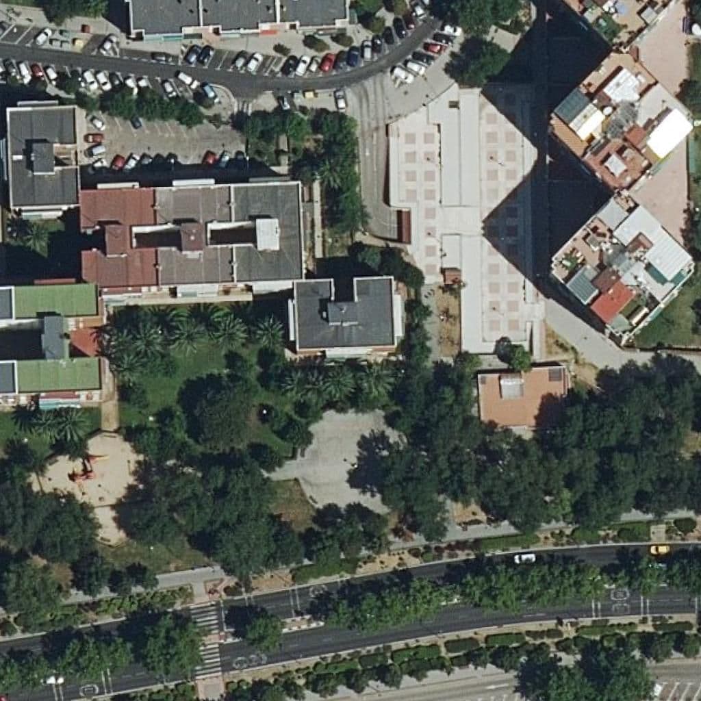 Aerial view of the grounds of Sur-6, Leganes