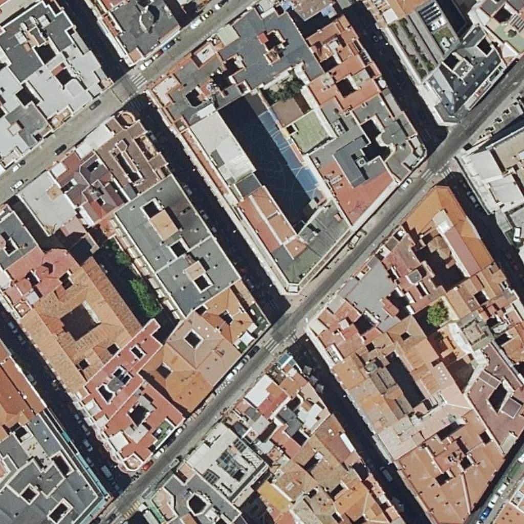 Aerial view of the grounds of El Jardin De Los Genios