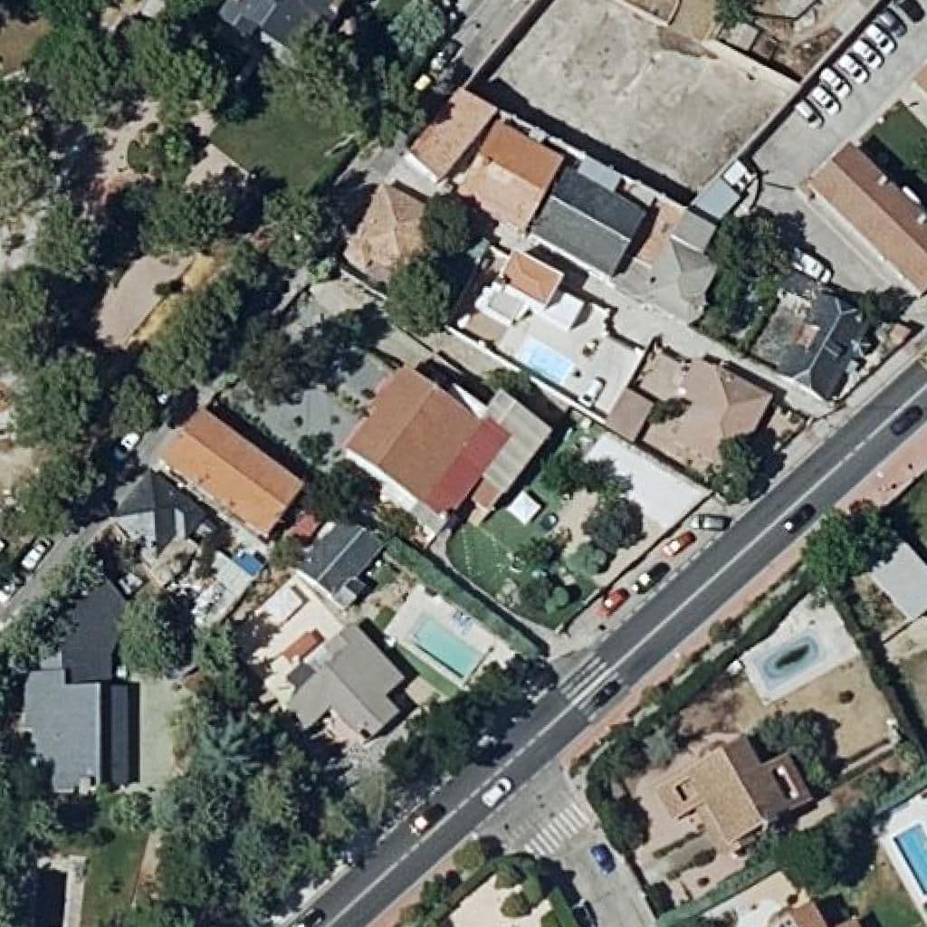 Vista aérea del recinto de Las Hadas