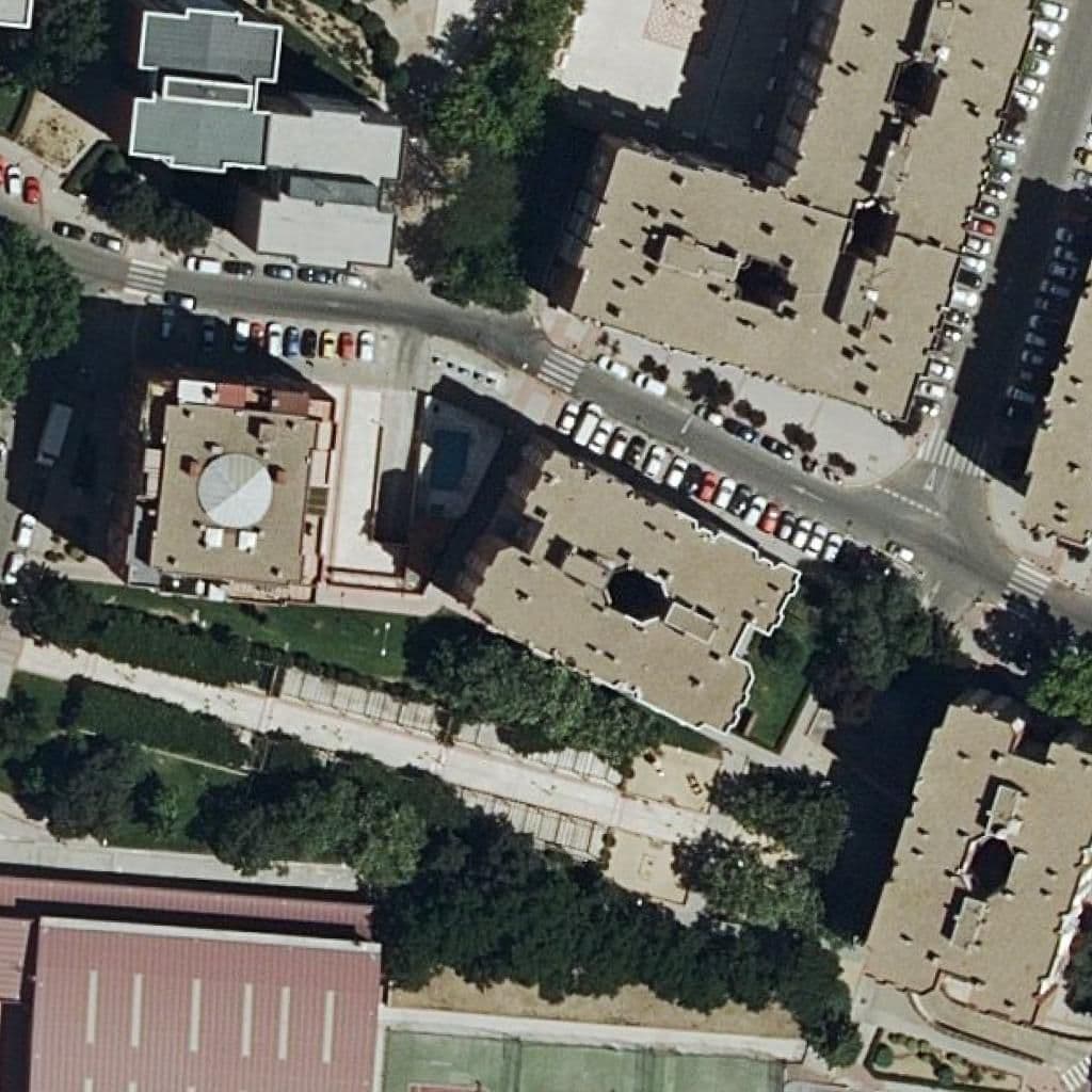 Aerial view of the grounds of Doctor Barranco
