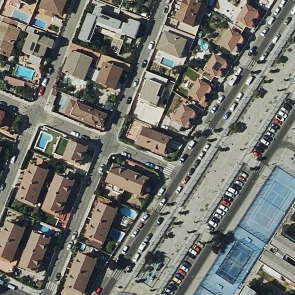 Aerial view of the grounds of Pituco