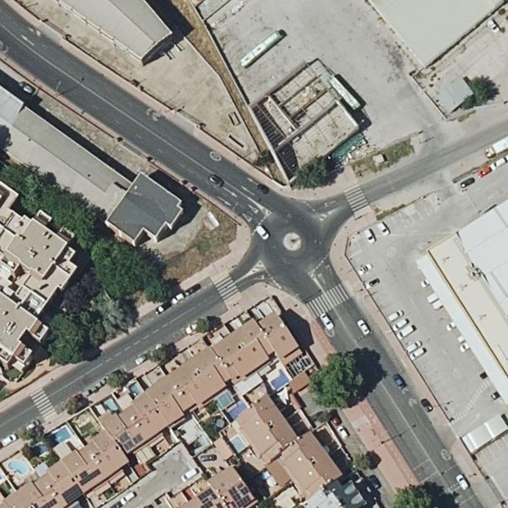 Aerial view of the grounds of Escuela De Hosteleria Y Turismo