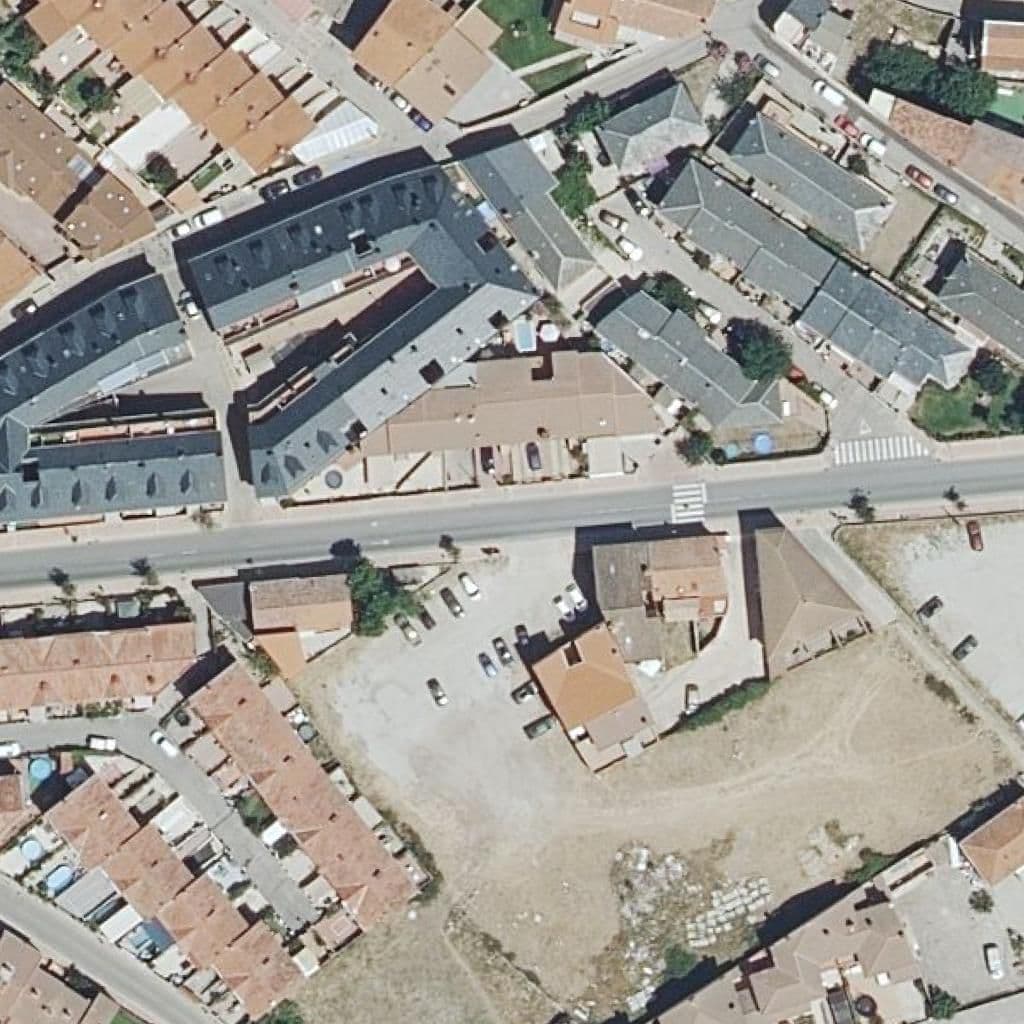 Вид сверху на территорию школы «Norte-9, Guadalix De La Sierra»