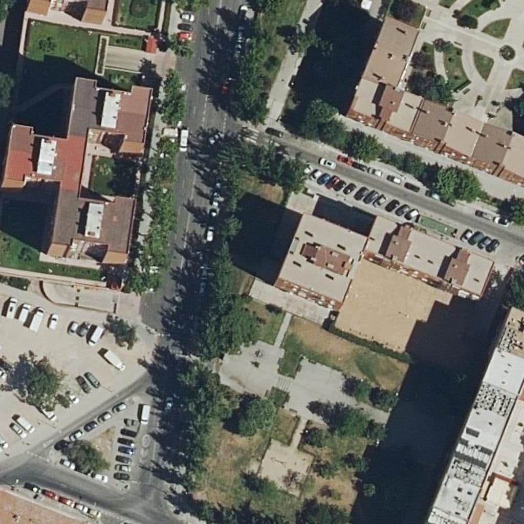 Aerial view of the grounds of Margal
