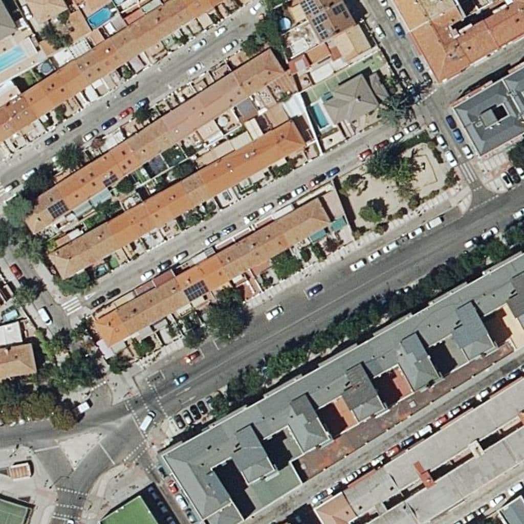Aerial view of the grounds of Jaizkibel