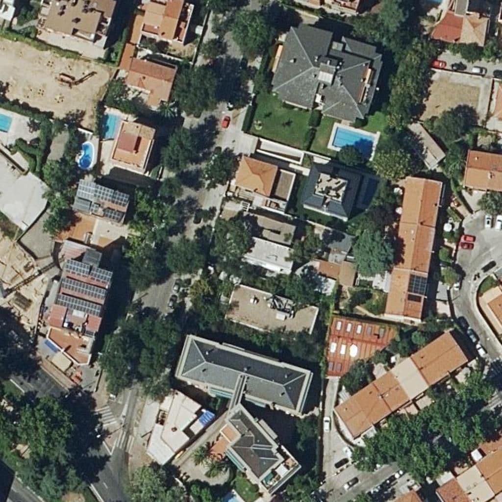 Aerial view of the grounds of Delifilius