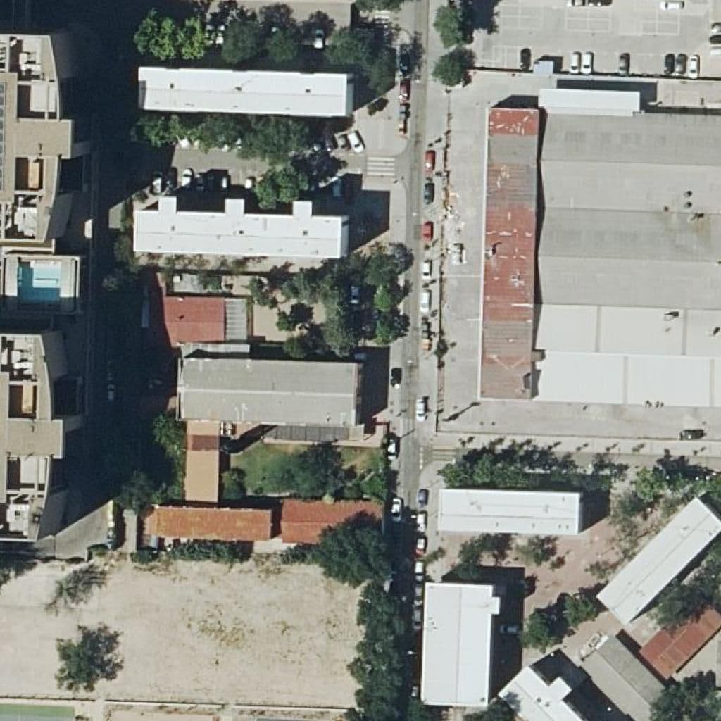 Aerial view of the grounds of Las Gaviotas