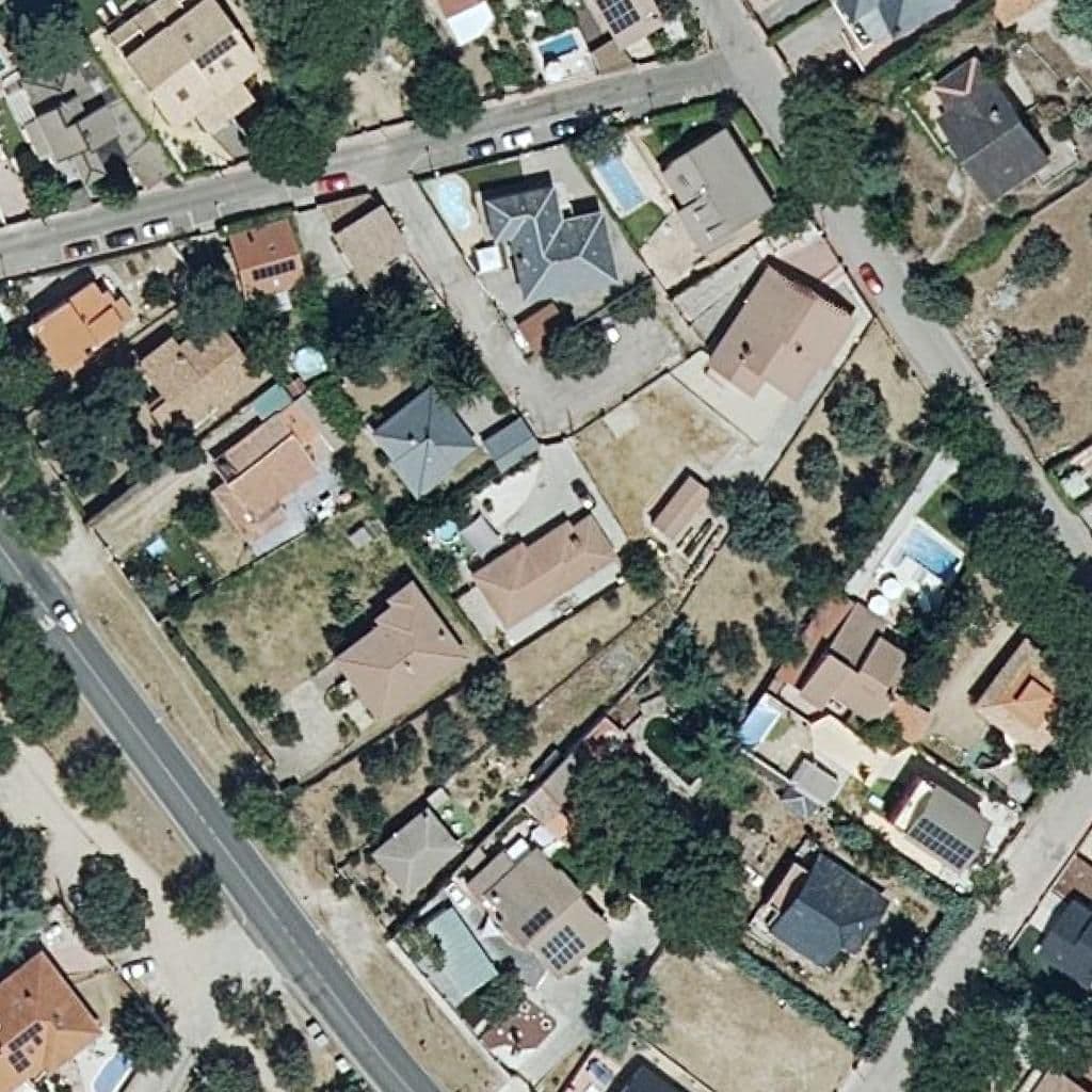 Aerial view of the grounds of El Ratoncito Perez