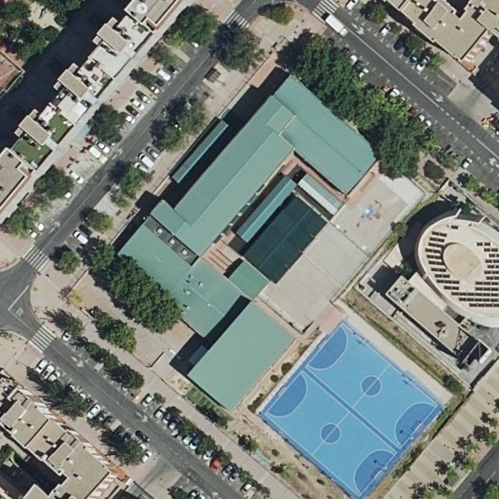 Vista aérea del recinto de Pedro Duque