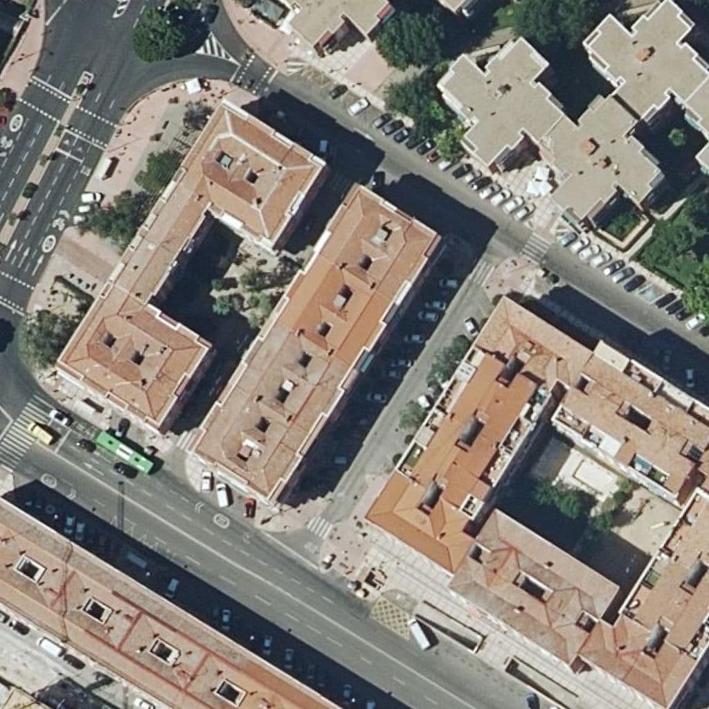 Aerial view of the grounds of Pequeñorris