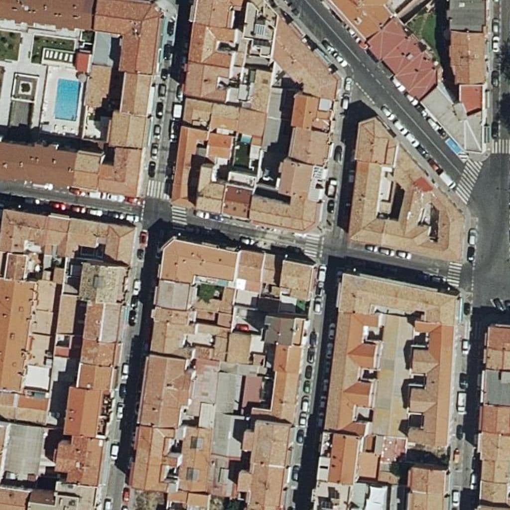 Aerial view of the grounds of Monkey Banana