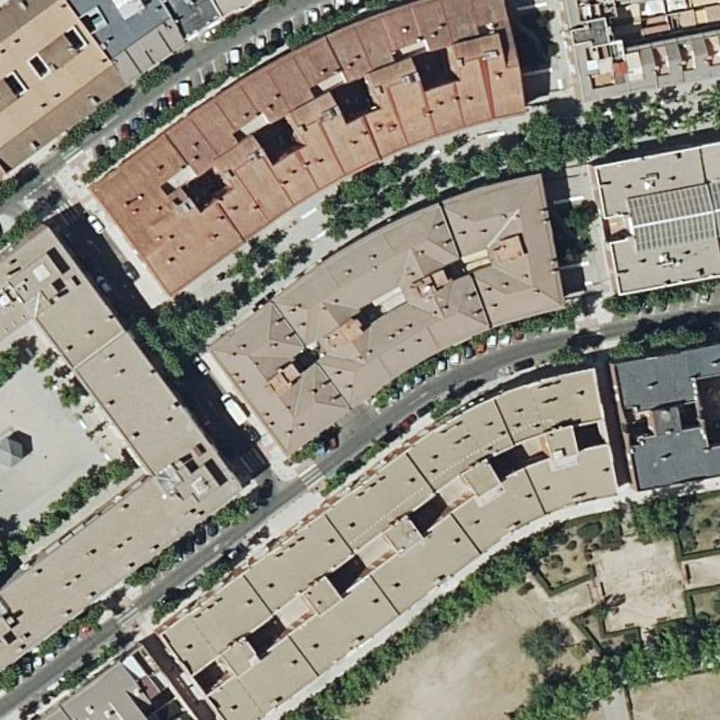 Aerial view of the grounds of Cascabel