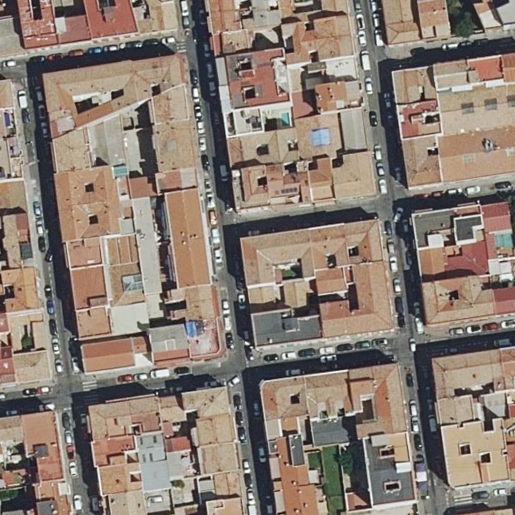 Aerial view of the grounds of Nubes
