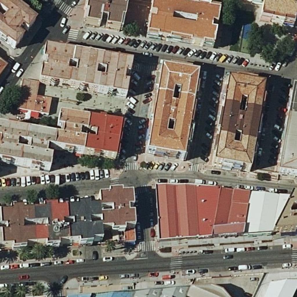 Aerial view of the grounds of Ilusiones