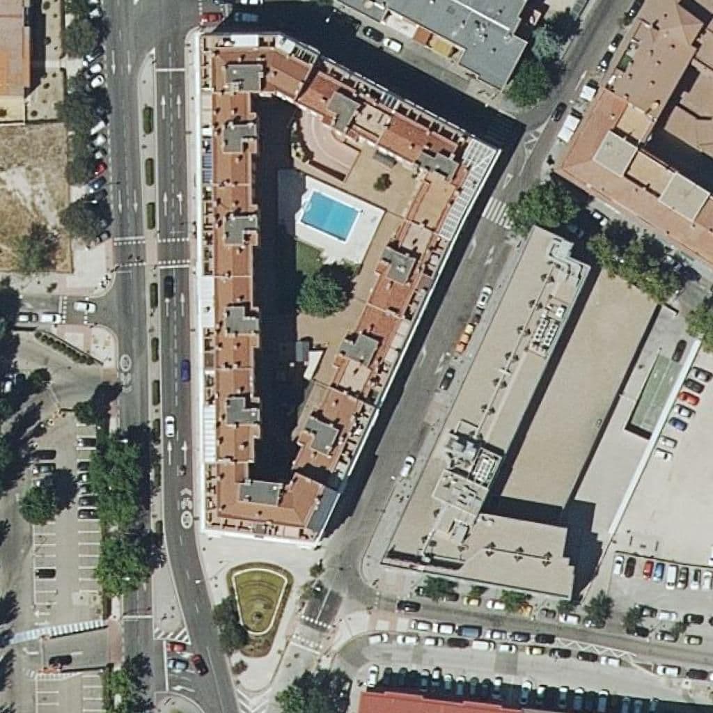 Aerial view of the grounds of Marce