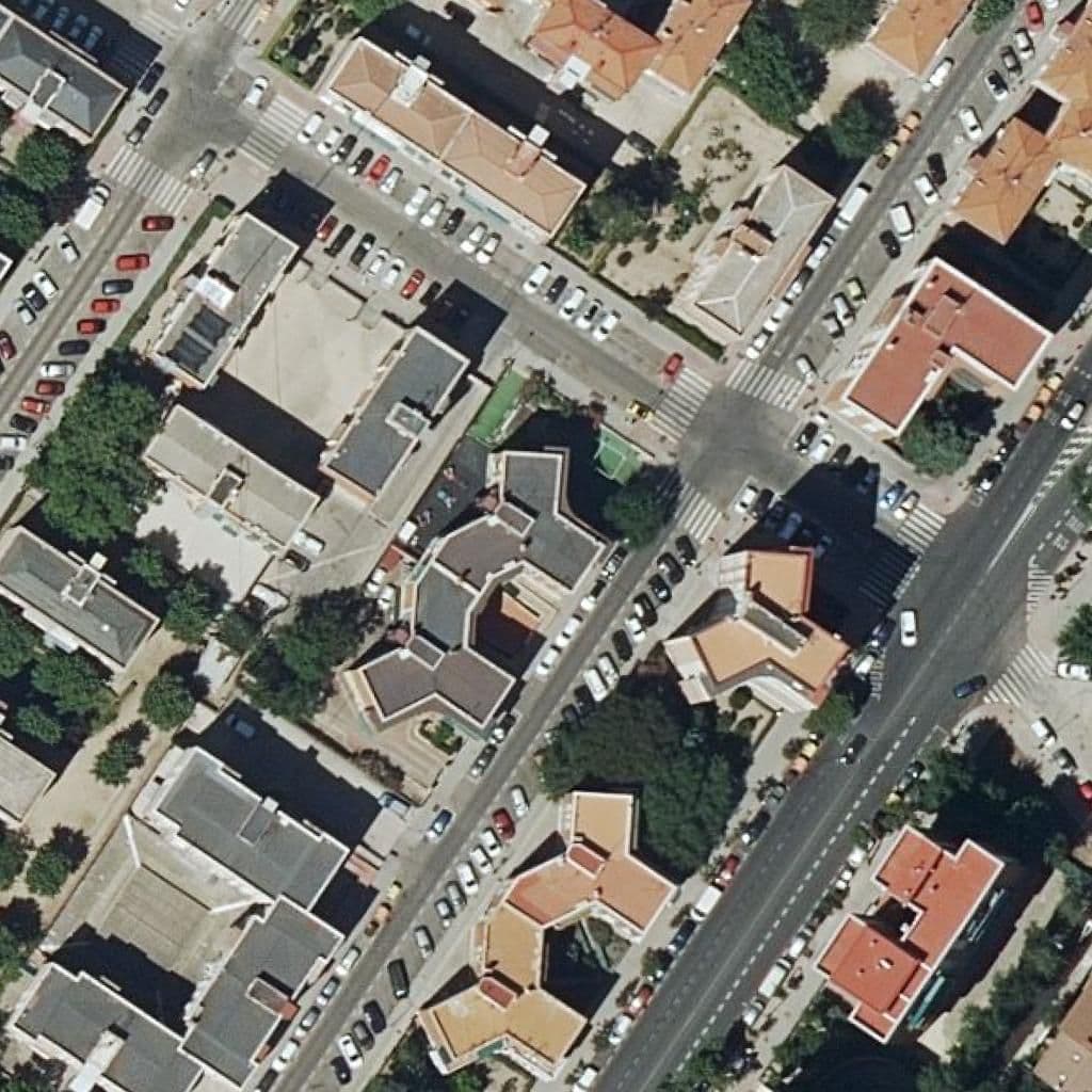 Aerial view of the grounds of Iris Ii