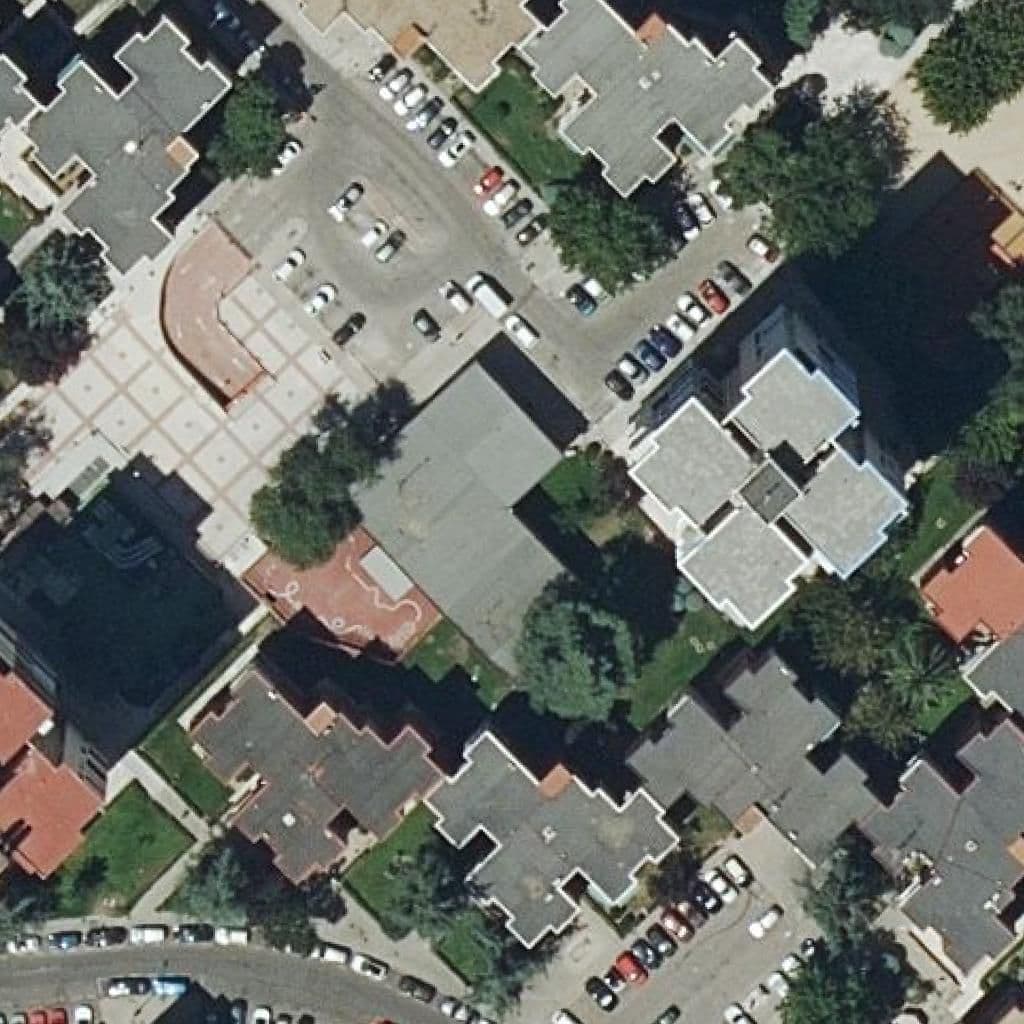 Aerial view of the grounds of Fantasia