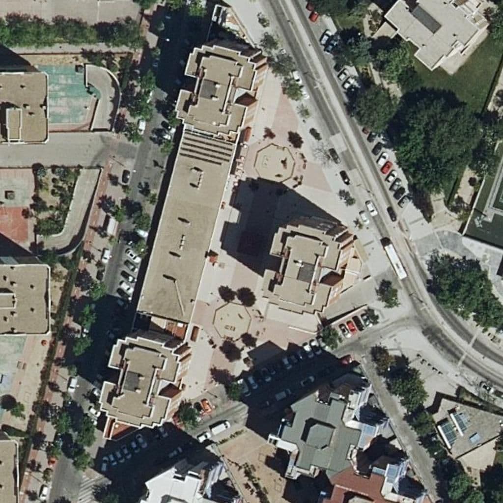 Aerial view of the grounds of Fantasya