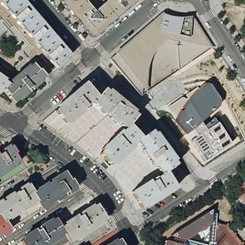 Aerial view of the grounds of Kaire-Mi Cole