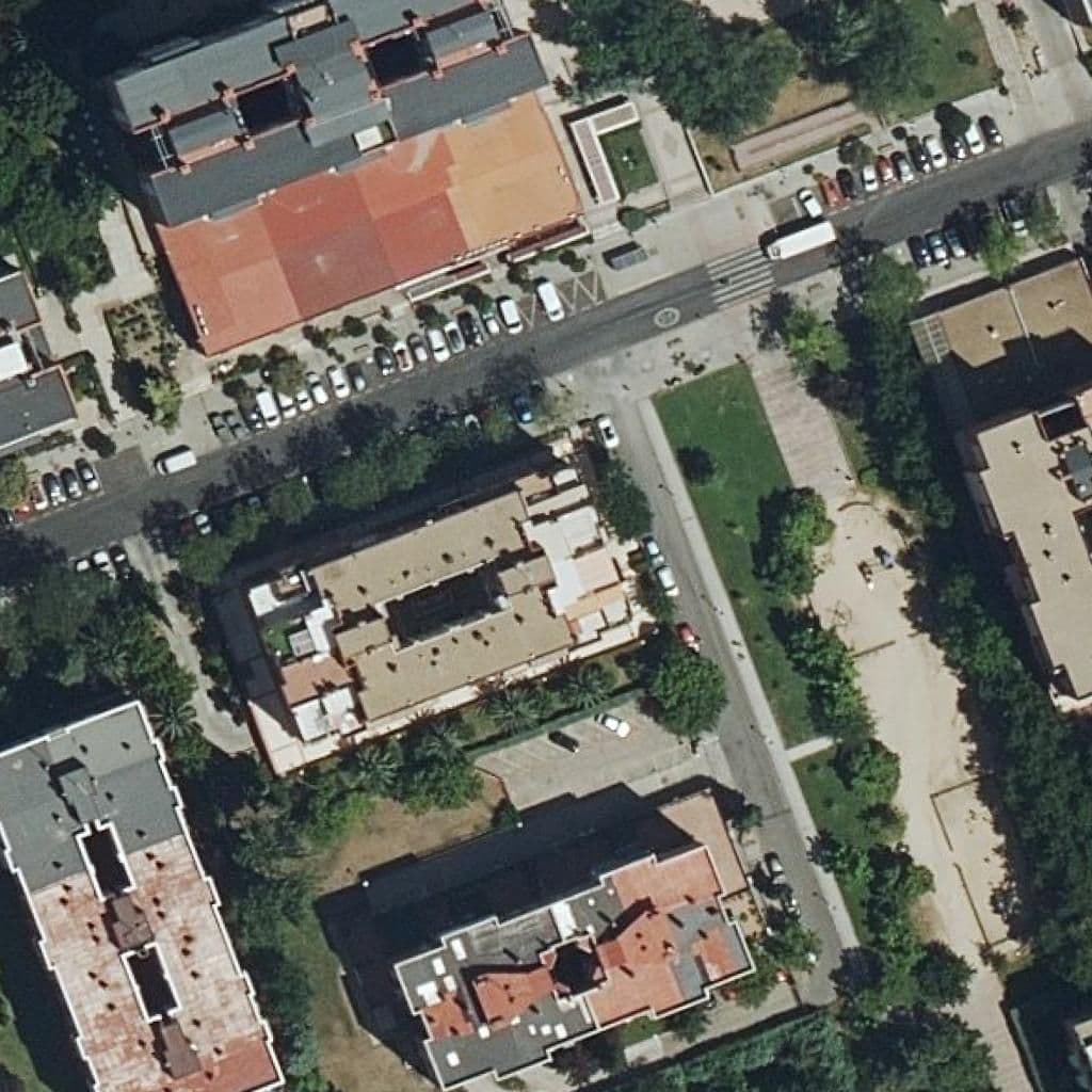 Aerial view of the grounds of Zazuar Ii