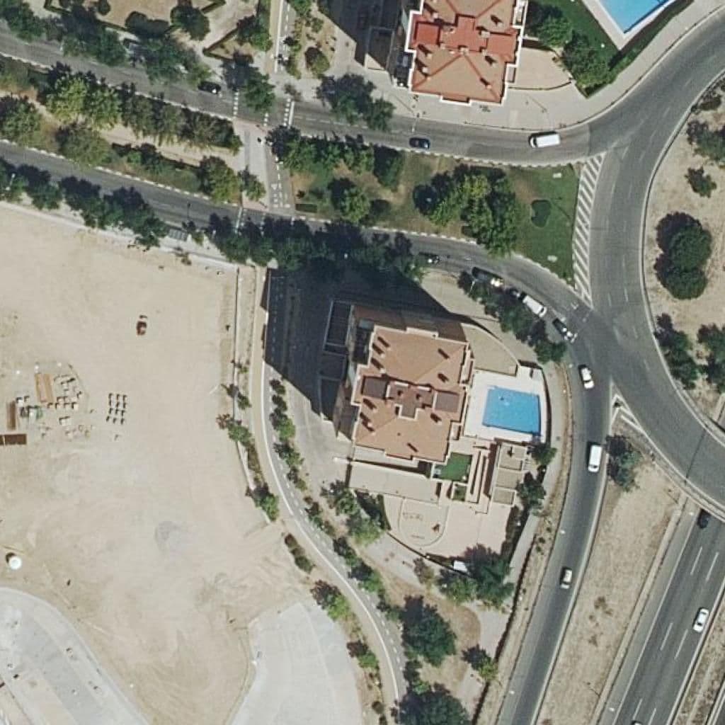 Aerial view of the grounds of El Arrullo 5