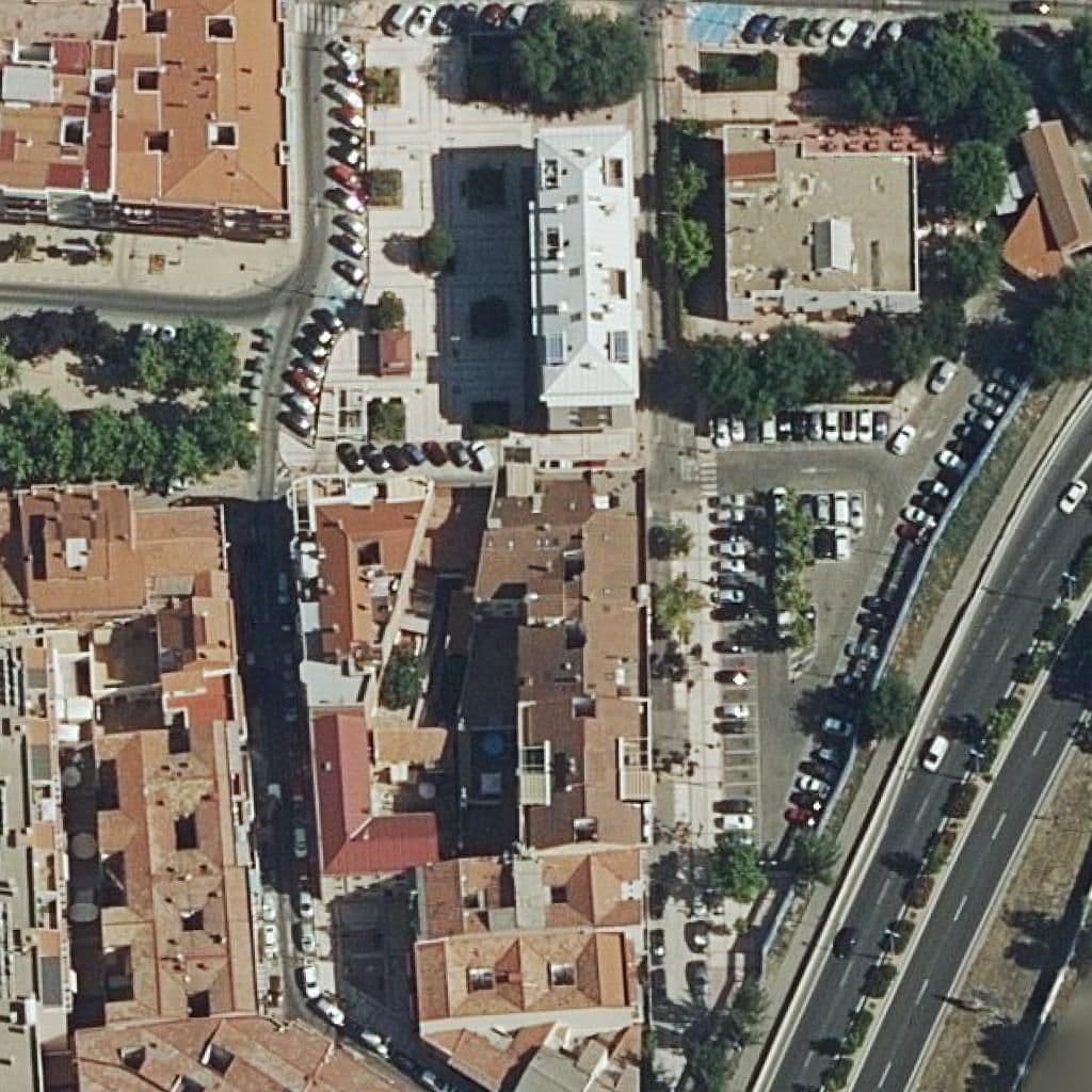 Aerial view of the grounds of Nacer Centro