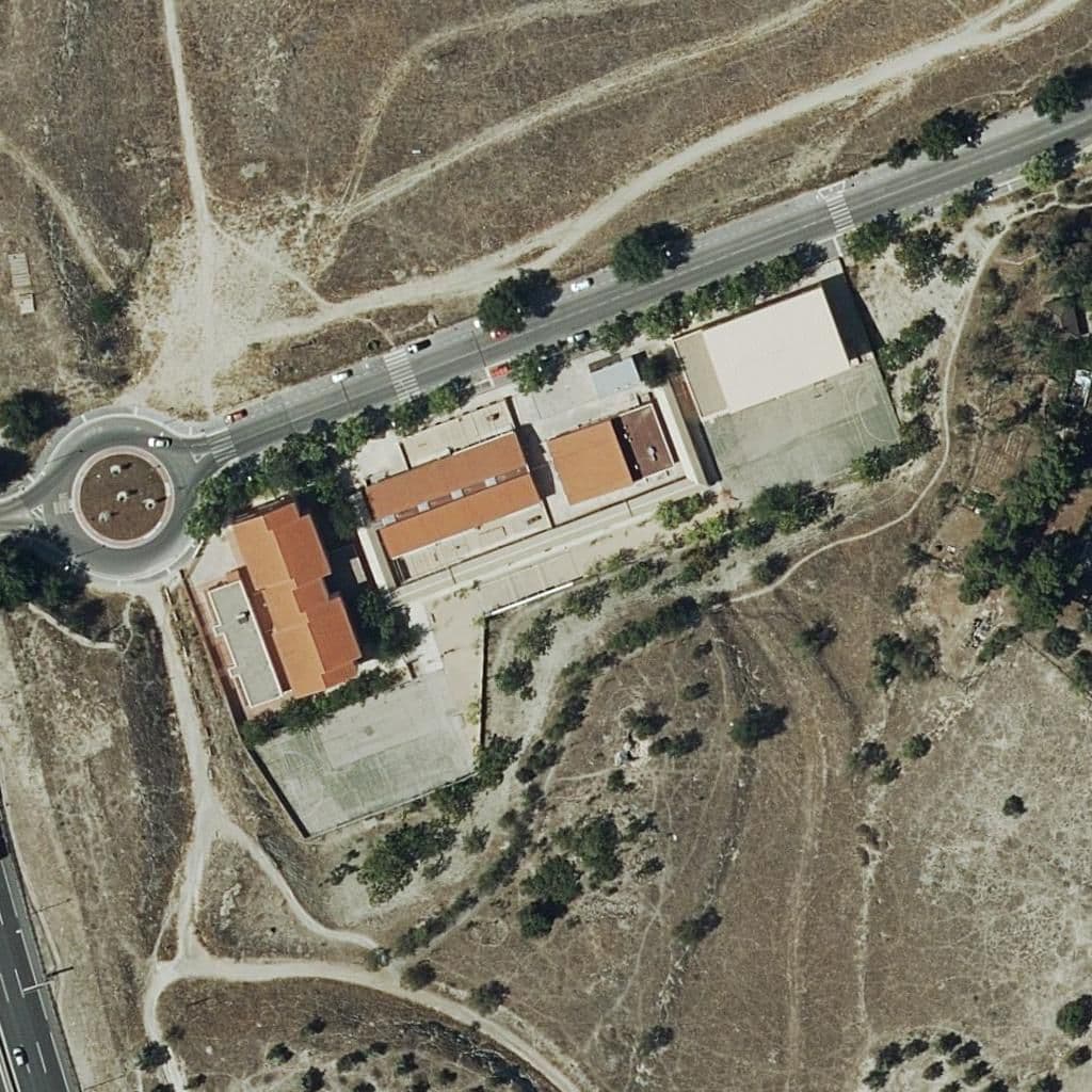 Aerial view of the grounds of Fuente De La Villa