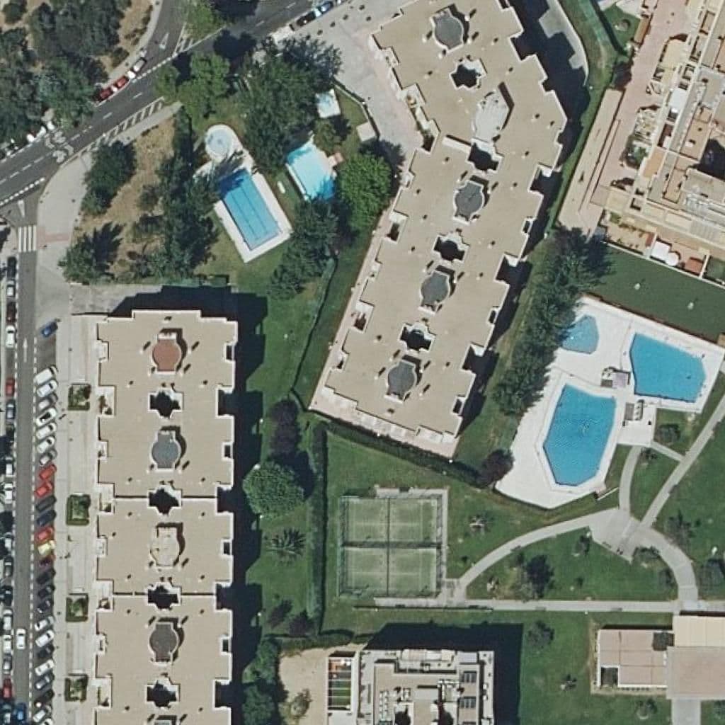 Aerial view of the grounds of El Mundo De Mozart I