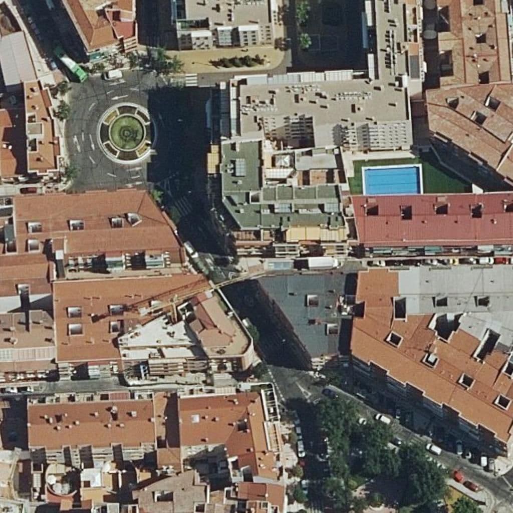 Aerial view of the grounds of Heidi Garabatos Ii