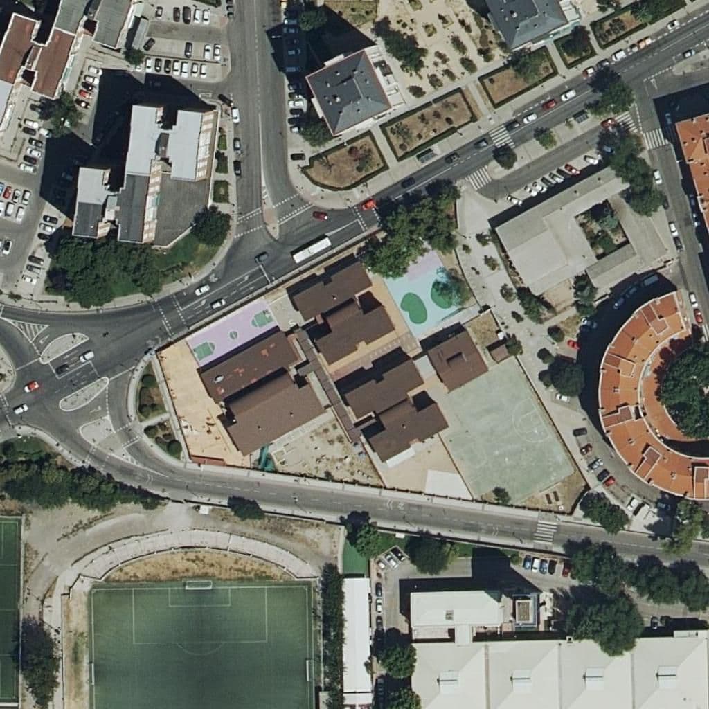 Aerial view of the grounds of Pequeñilandia