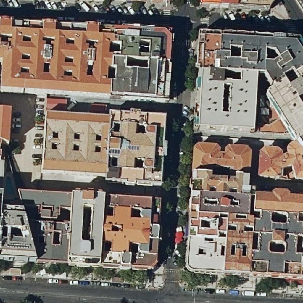 Вид згори на територію школи «San Roman Escuela De Estudios Superiores»