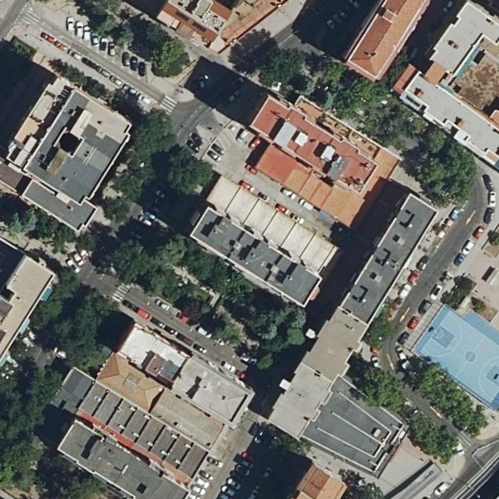Aerial view of the grounds of Tobogan Ii