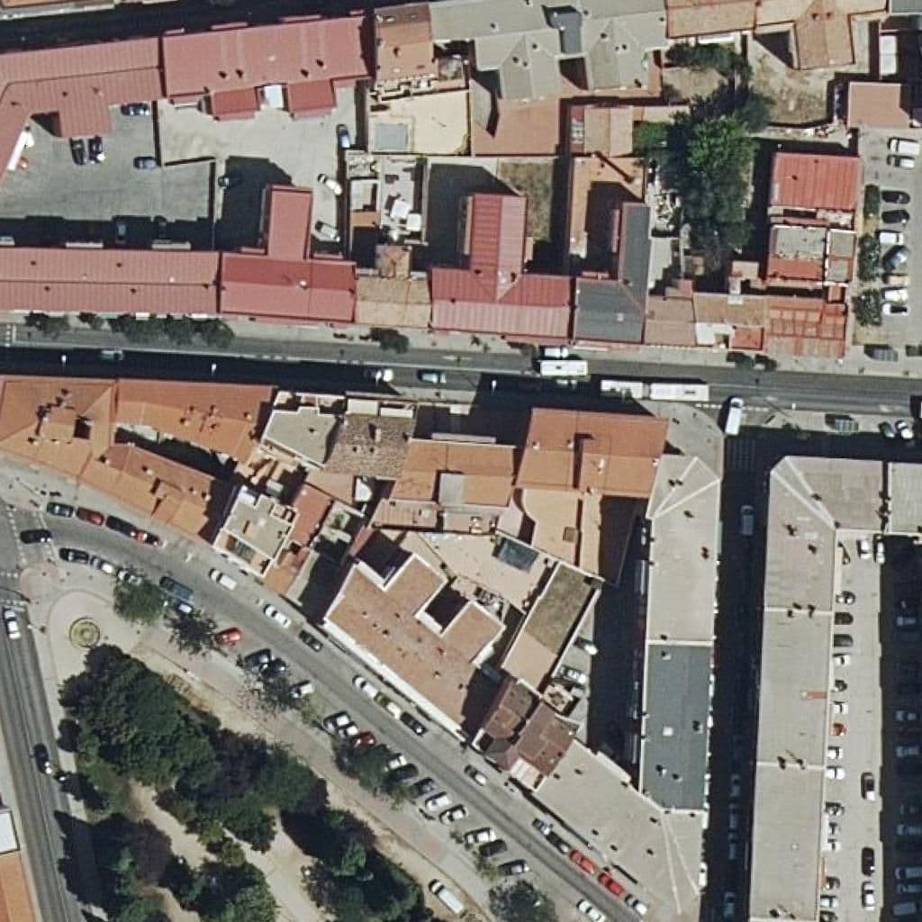 Aerial view of the grounds of Pekes