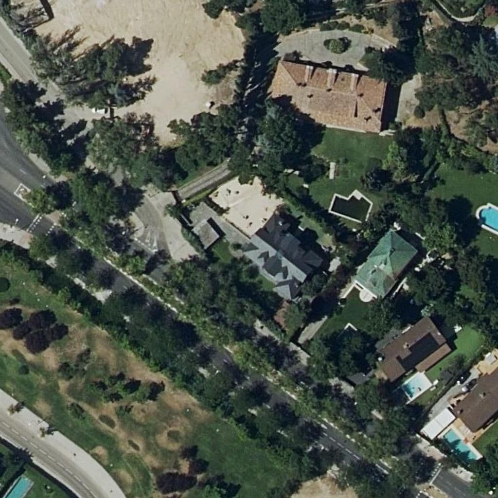 Aerial view of the grounds of Todo Niños Nursery